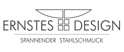 Ernstes Design Stahlschmuck Logo